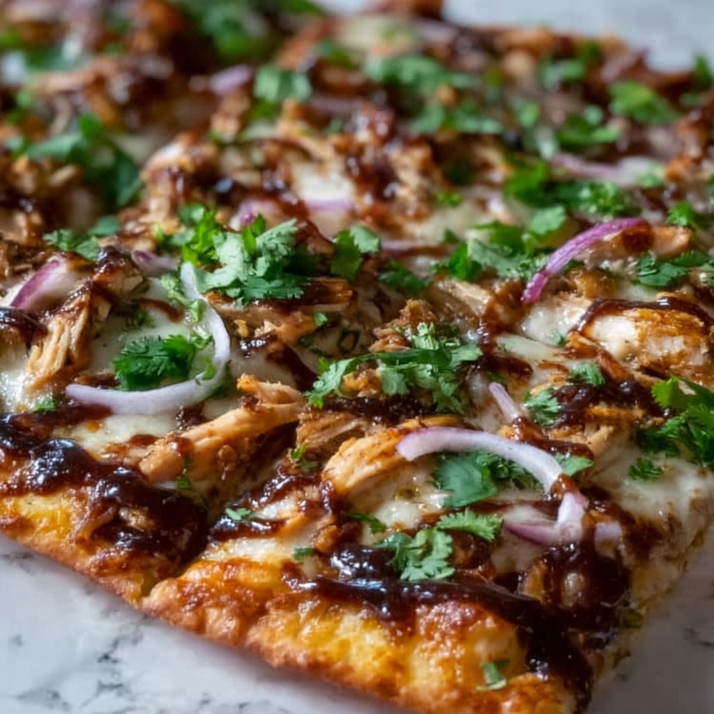 BBQ Chicken Pizza Delight Recipe - Recipe Image
