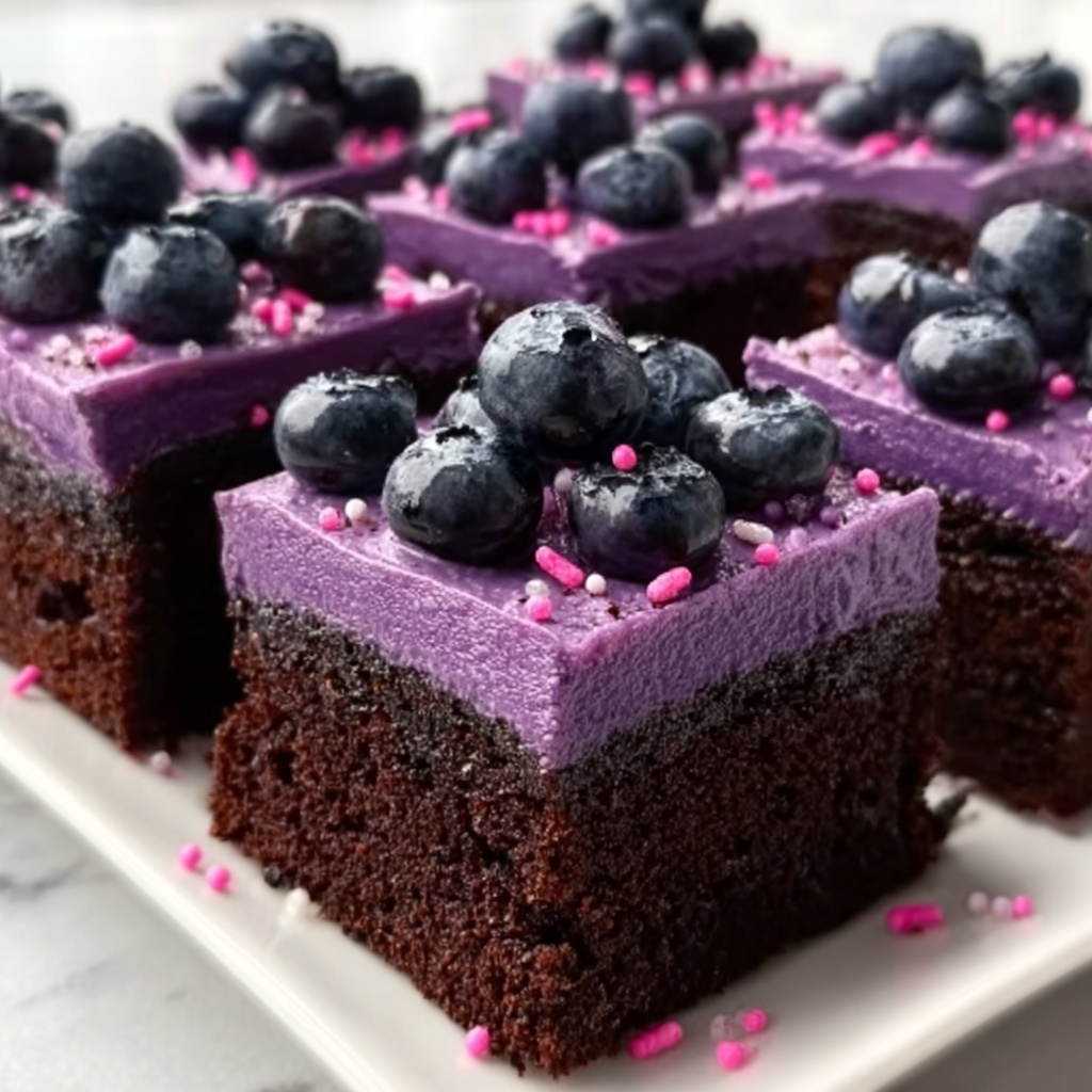 Boo Berry Brownies Recipe - Recipe Image