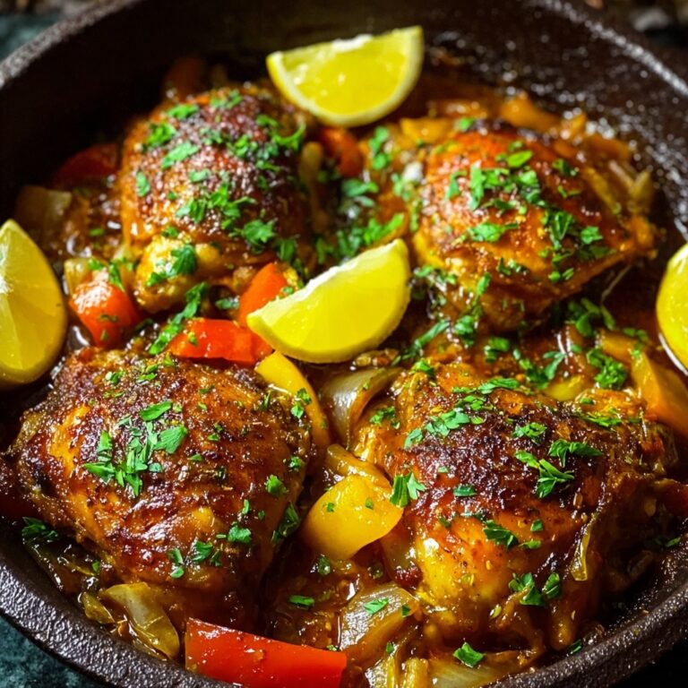 Moroccan Chicken with Apricots and Olives Recipe