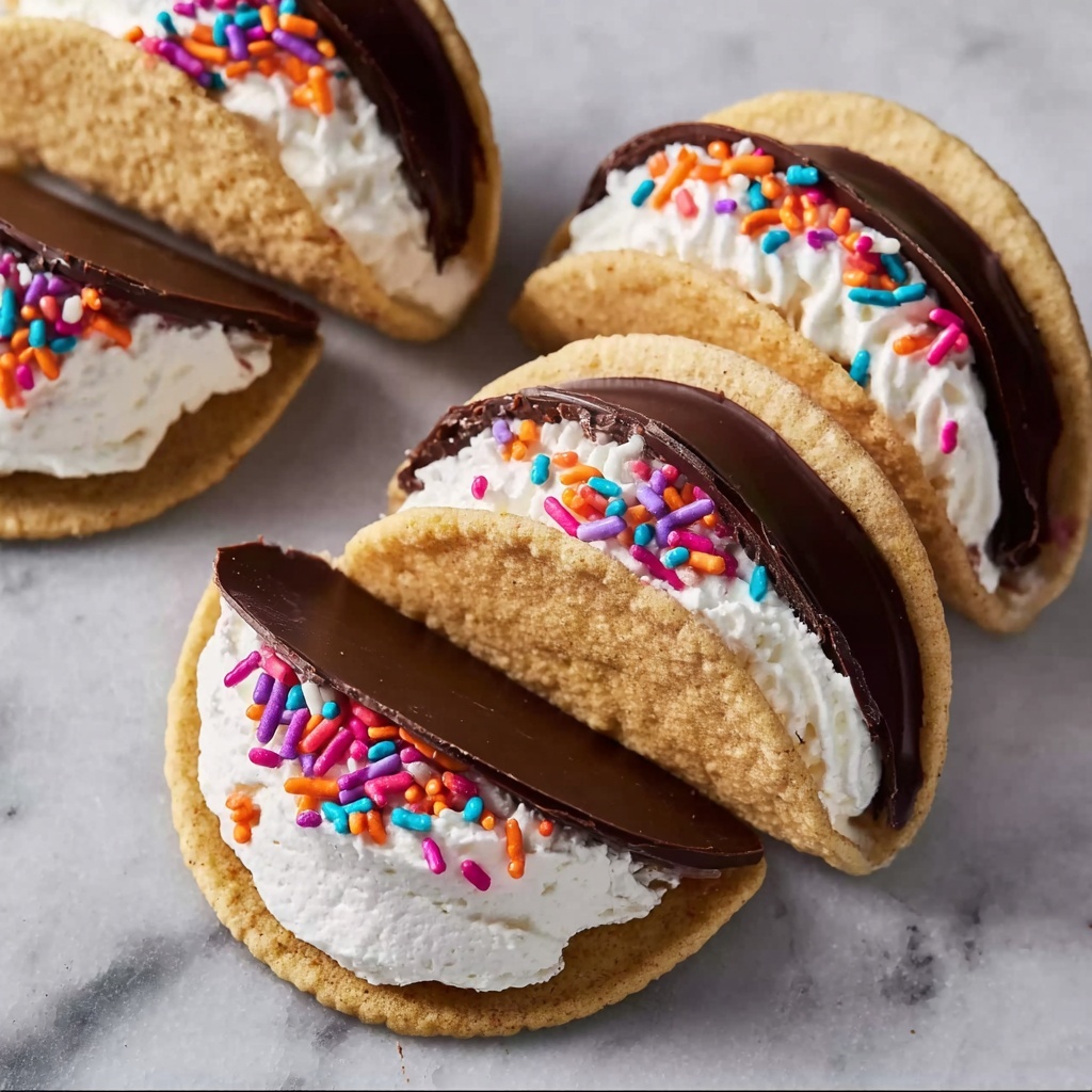 Mini Chocolate Tacos Recipe - Recipe Image