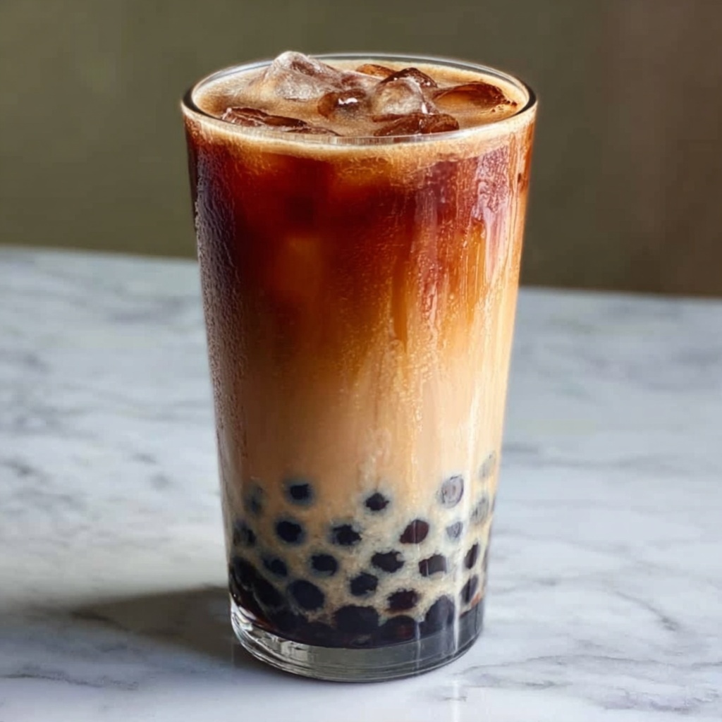 Brown Sugar Milk Boba Recipe - Recipe Image