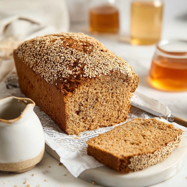 Vegan Tahini Banana Bread Recipe