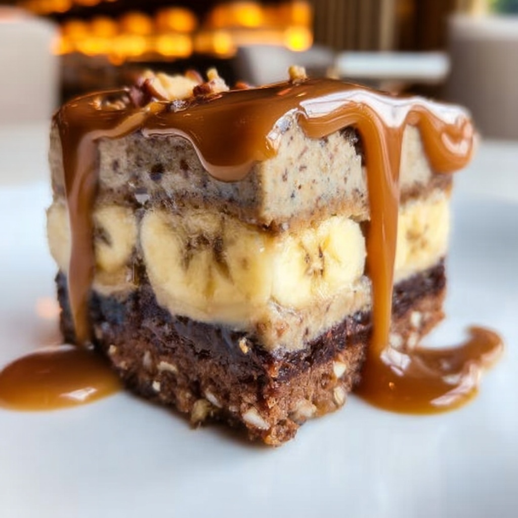 Apple Date Oat Sponge with Toffee Drizzle Recipe - Recipe Image