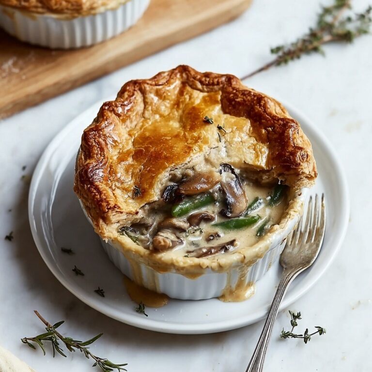 Delicious Vegan Mushroom and Leek Pie for Cozy Nights Recipe
