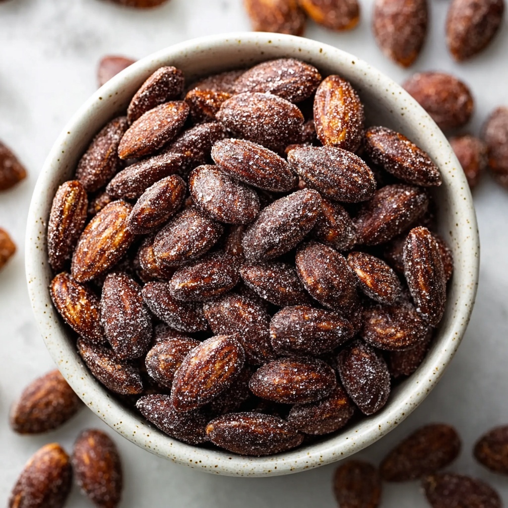 Mocha Roasted Almonds Recipe - Recipe Image