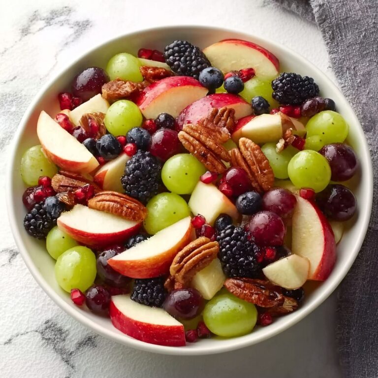 Fall Fruit Salad with Honey-Cinnamon Dressing Recipe