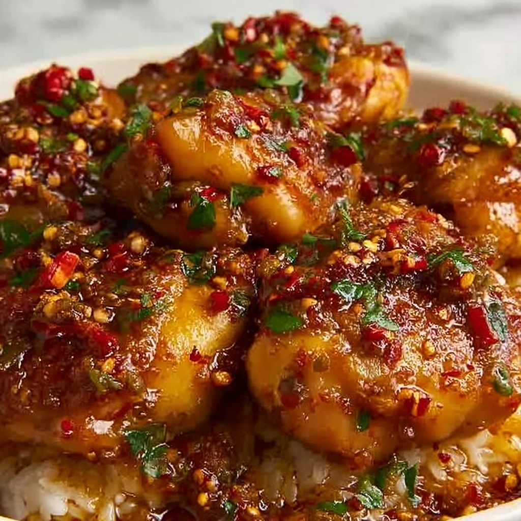 Honey Garlic Chicken Recipe - Recipe Image