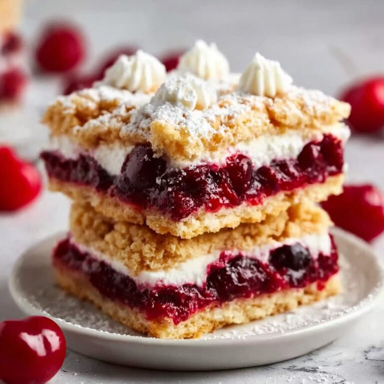 Cherry Pie Bars Recipe