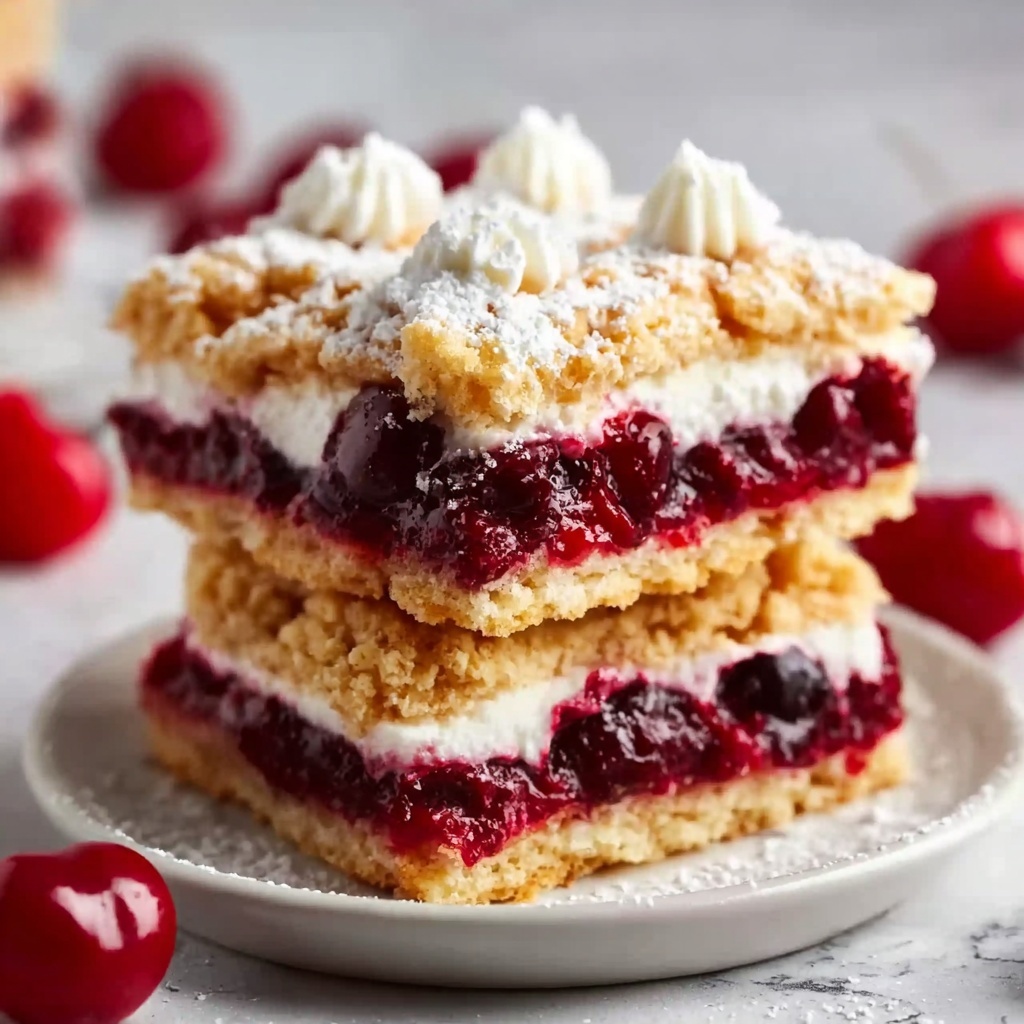 Cherry Pie Bars Recipe - Recipe Image