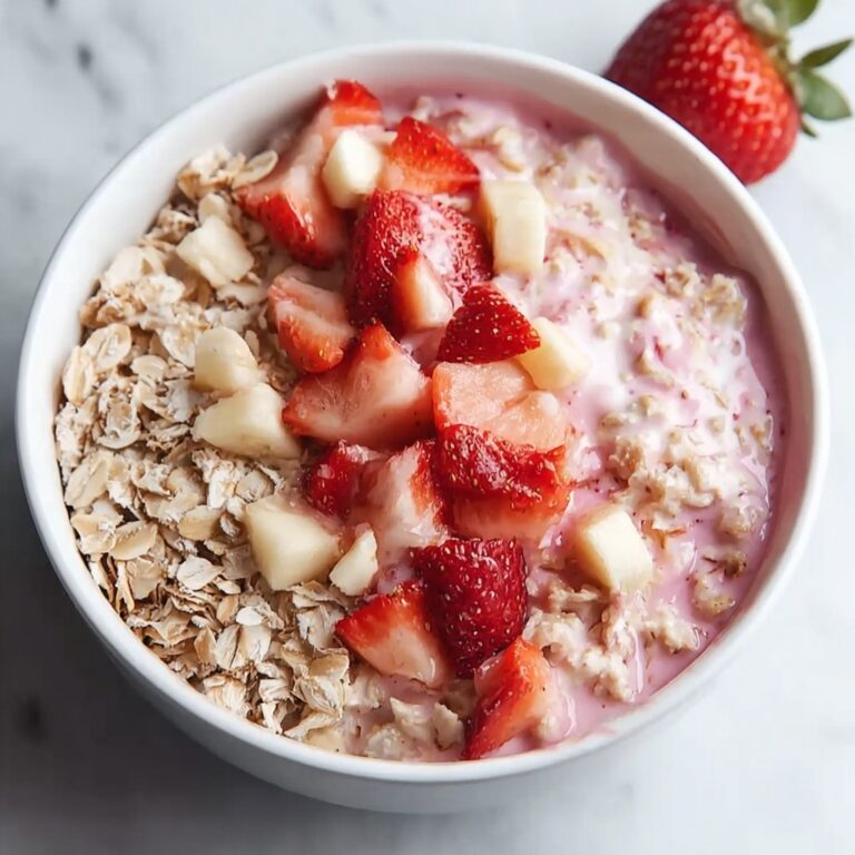 Strawberry Rhubarb Oatmeal Recipe