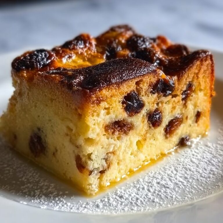 Gluten-Free Bread Pudding with Raisins Recipe