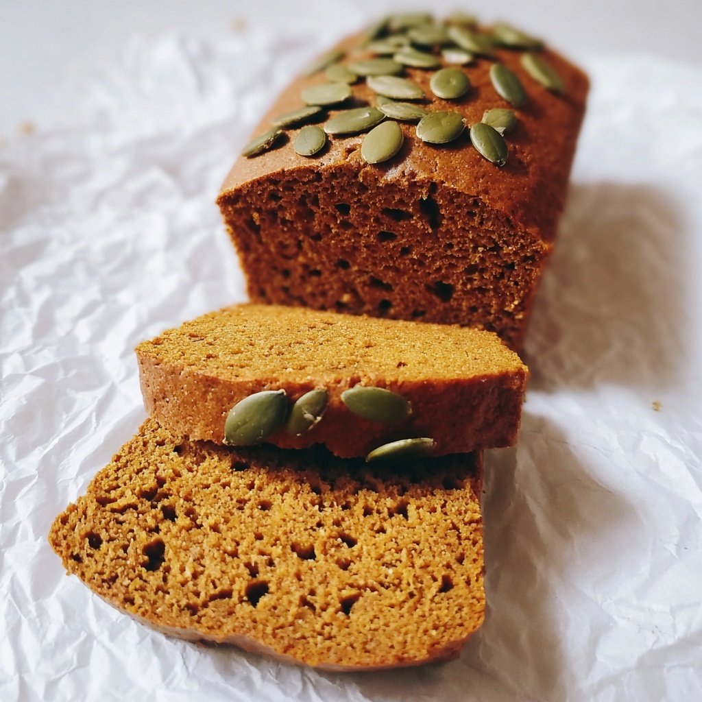 Moist Pumpkin Spice Loaf – Perfect for Cozy Fall Days Recipe - Recipe Image