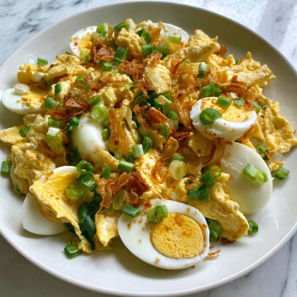 Crispy Egg Salad: 5 Flavorful Secrets to Ultimate Crunch Recipe - Recipe Image