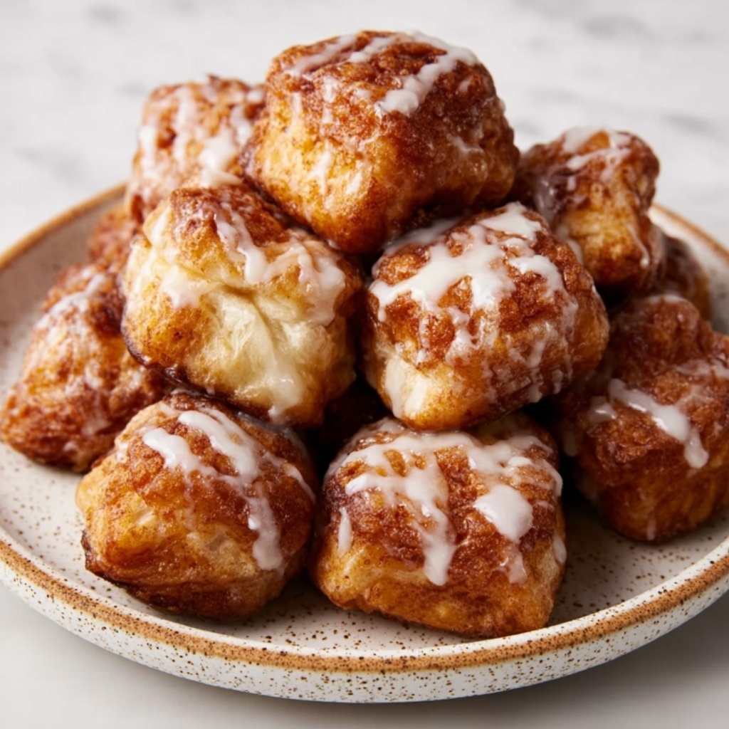 Crockpot Monkey Bread with Cinnamon Glaze Recipe - Recipe Image