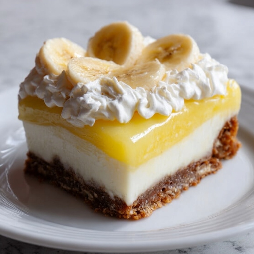 Banana Cream Cheesecake Recipe: 7-Layer Deliciousness Recipe - Recipe Image