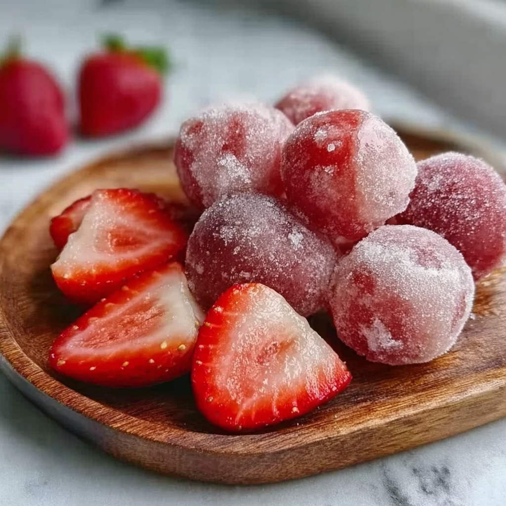 Strawberry Mochi Recipe - Recipe Image