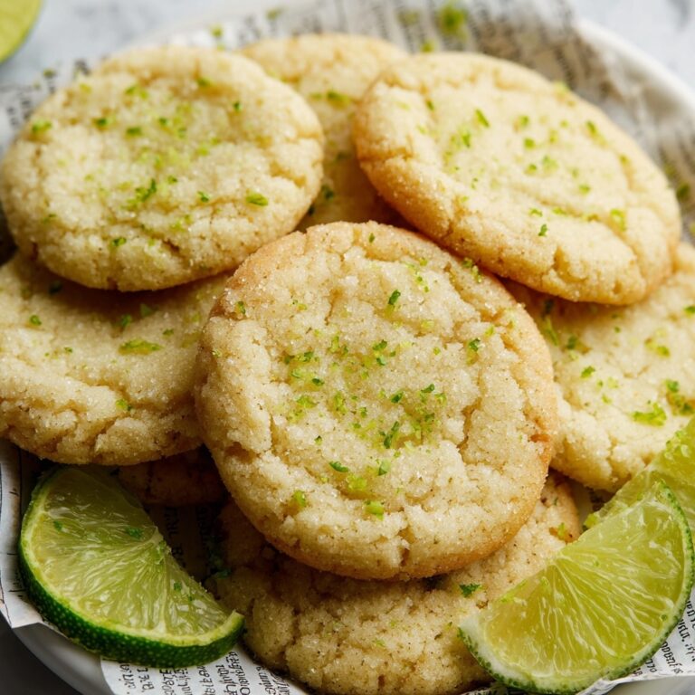 Vegan Key Lime Cookies Recipe