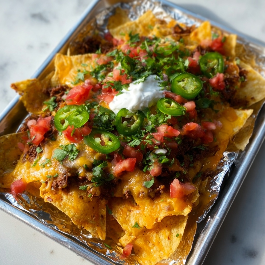 Foil Pack Baked Nachos Recipe: 5 Minutes to Comforting Joy Recipe - Recipe Image