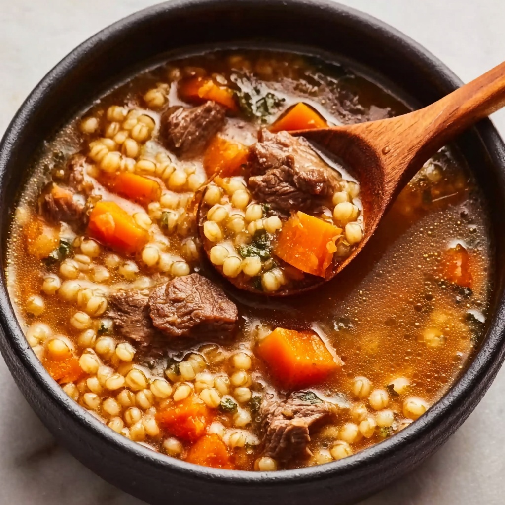 Hearty Beef and Barley Soup Recipe - Recipe Image