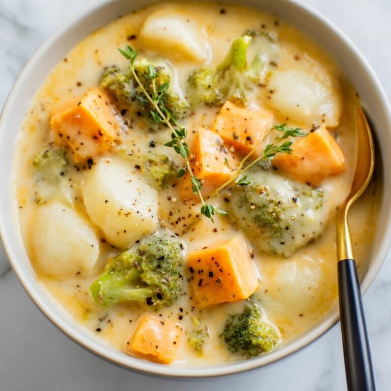 Broccoli Potato Cheese Soup Recipe