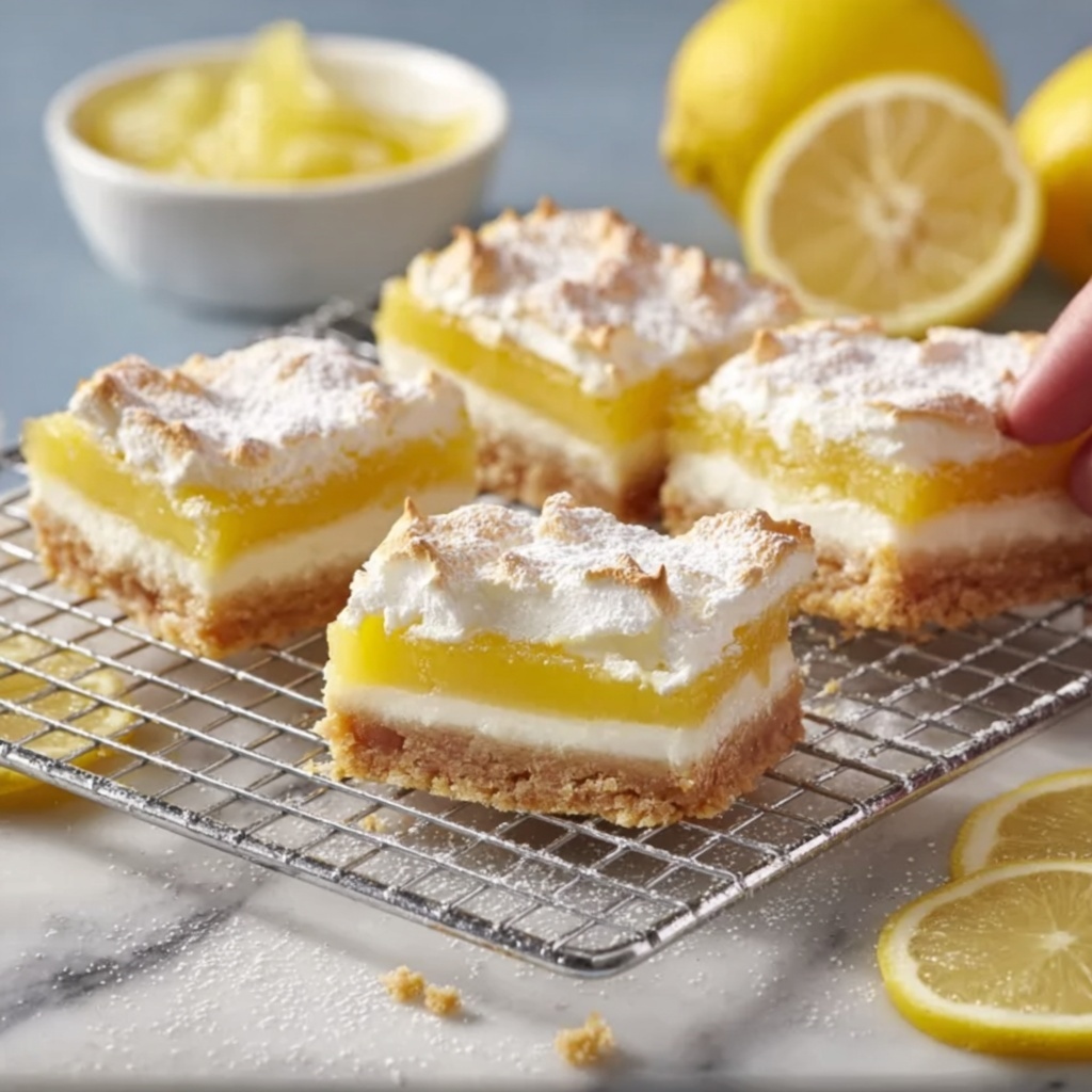 Easy Lemon Squares Recipe - Recipe Image