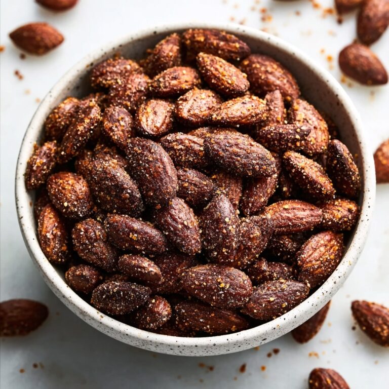 Mocha Roasted Almonds Recipe