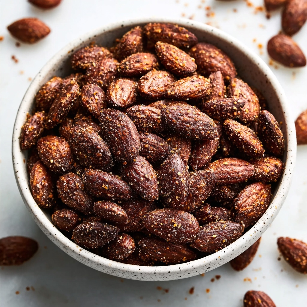 Mocha Roasted Almonds Recipe - Recipe Image
