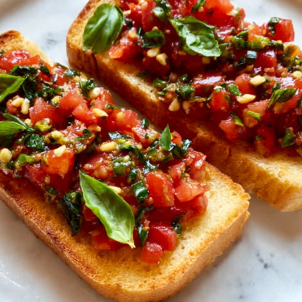 Bruschetta with Tomato & Basil Recipe - Recipe Image