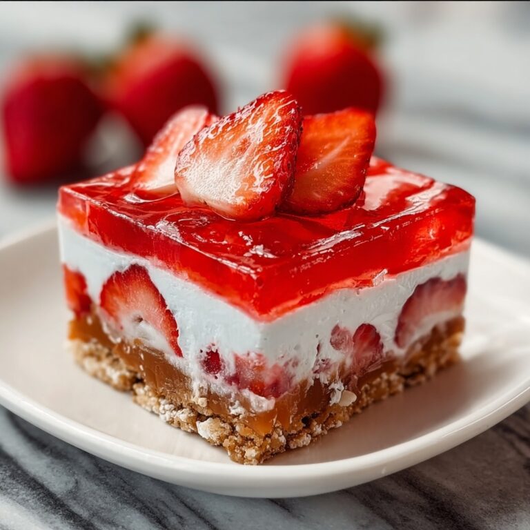 Delightful Strawberry Pretzel Jello Salad Recipe