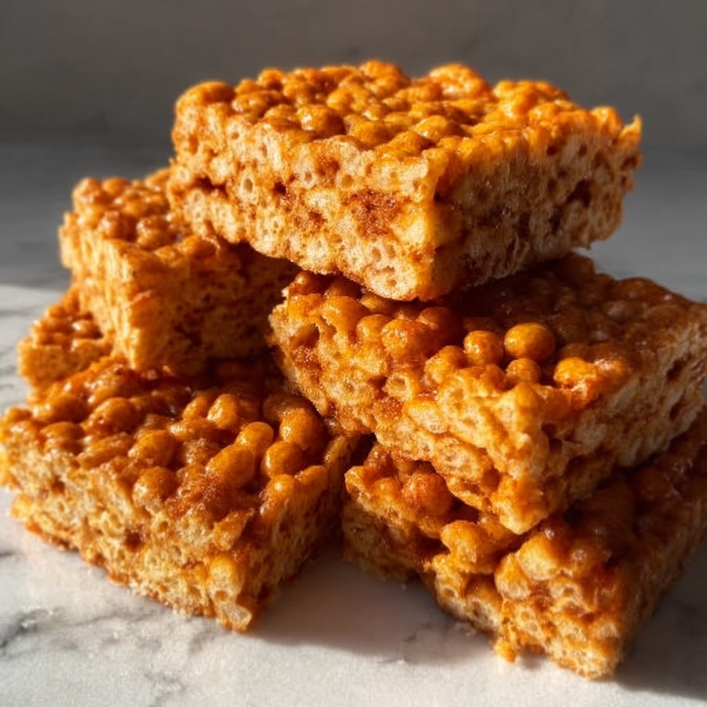 Pumpkin Spice Rice Krispies Treats Recipe - Recipe Image