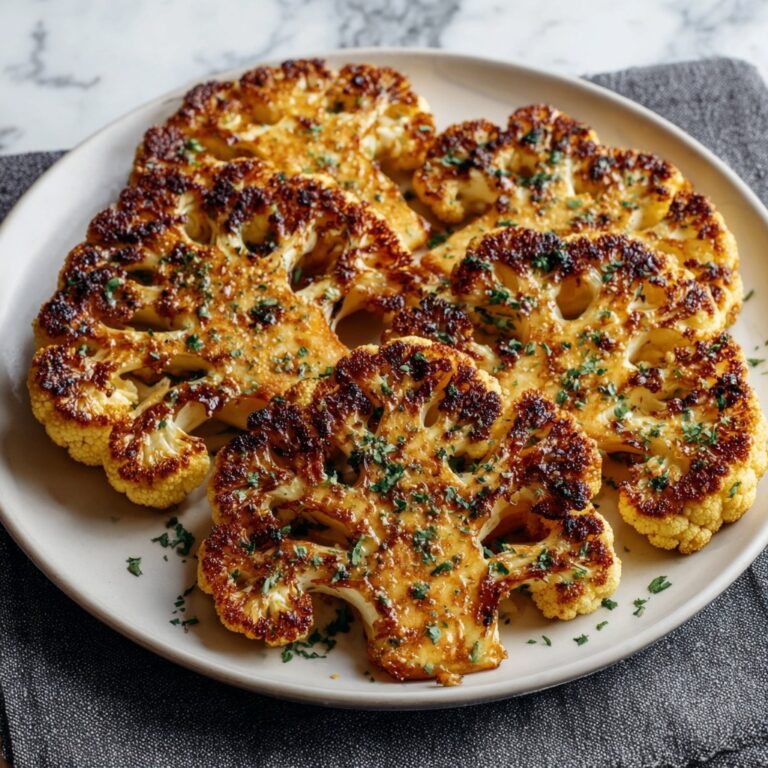 Roasted Garlic Cauliflower Steaks That Impress Every Time Recipe