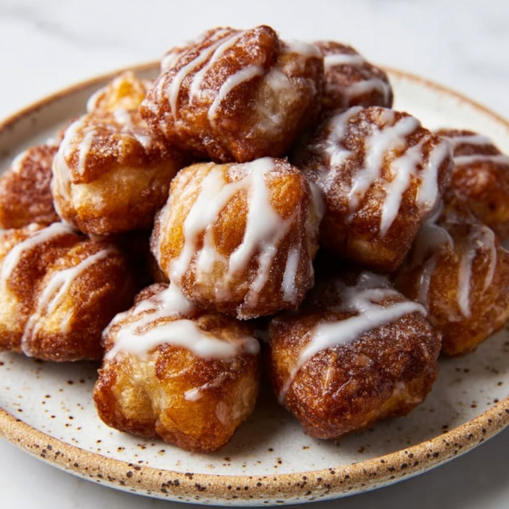 Crockpot Monkey Bread with Cinnamon Glaze Recipe - Recipe Image