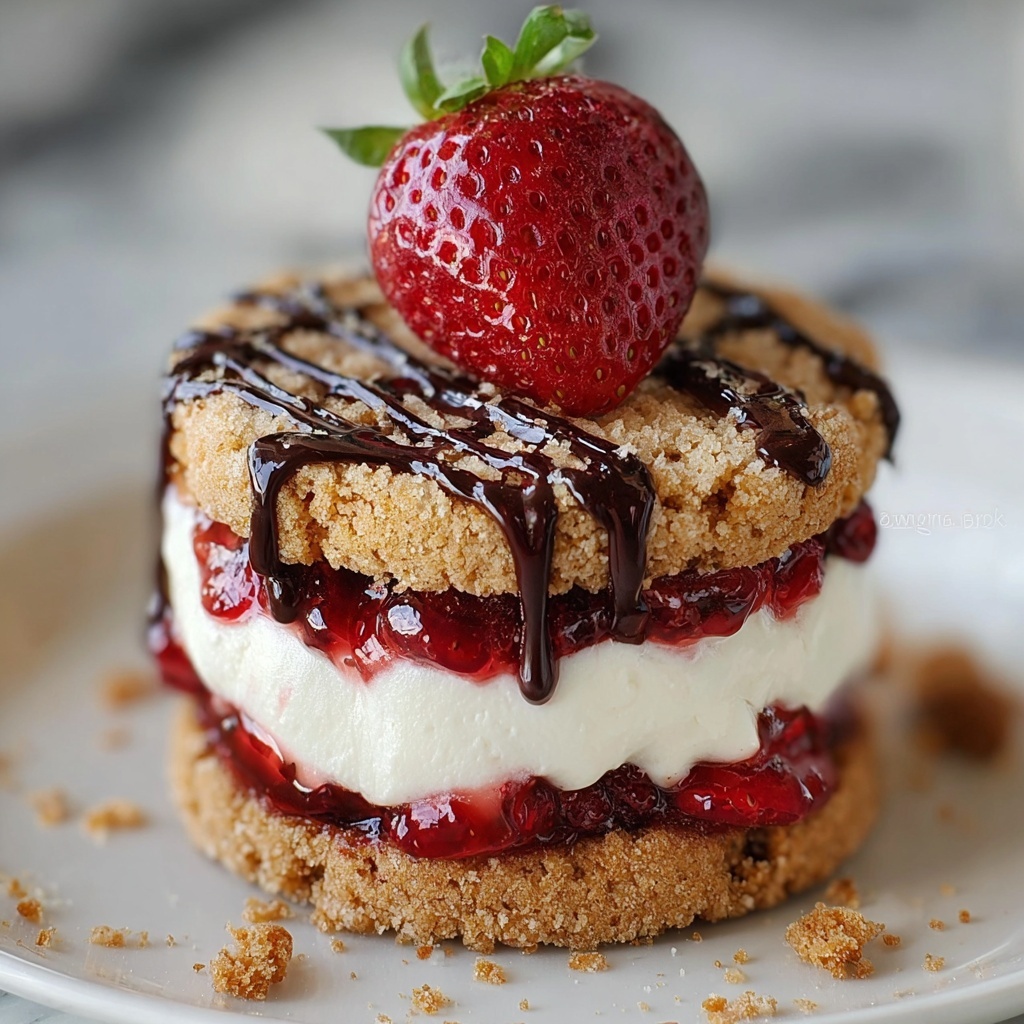 Strawberry Crunch Stuffed Cookies Recipe - Recipe Image