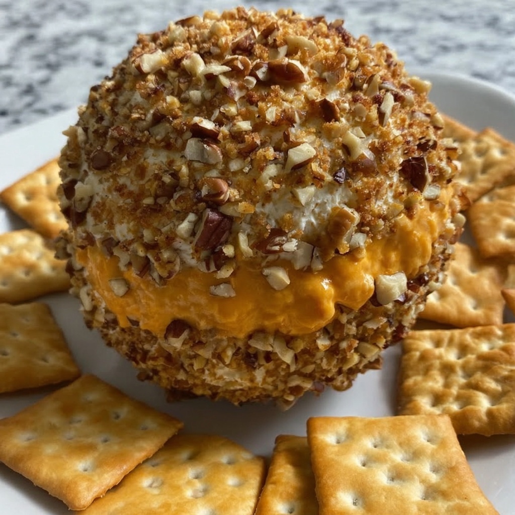Cheddar Ranch Cheese Ball Recipe - Recipe Image