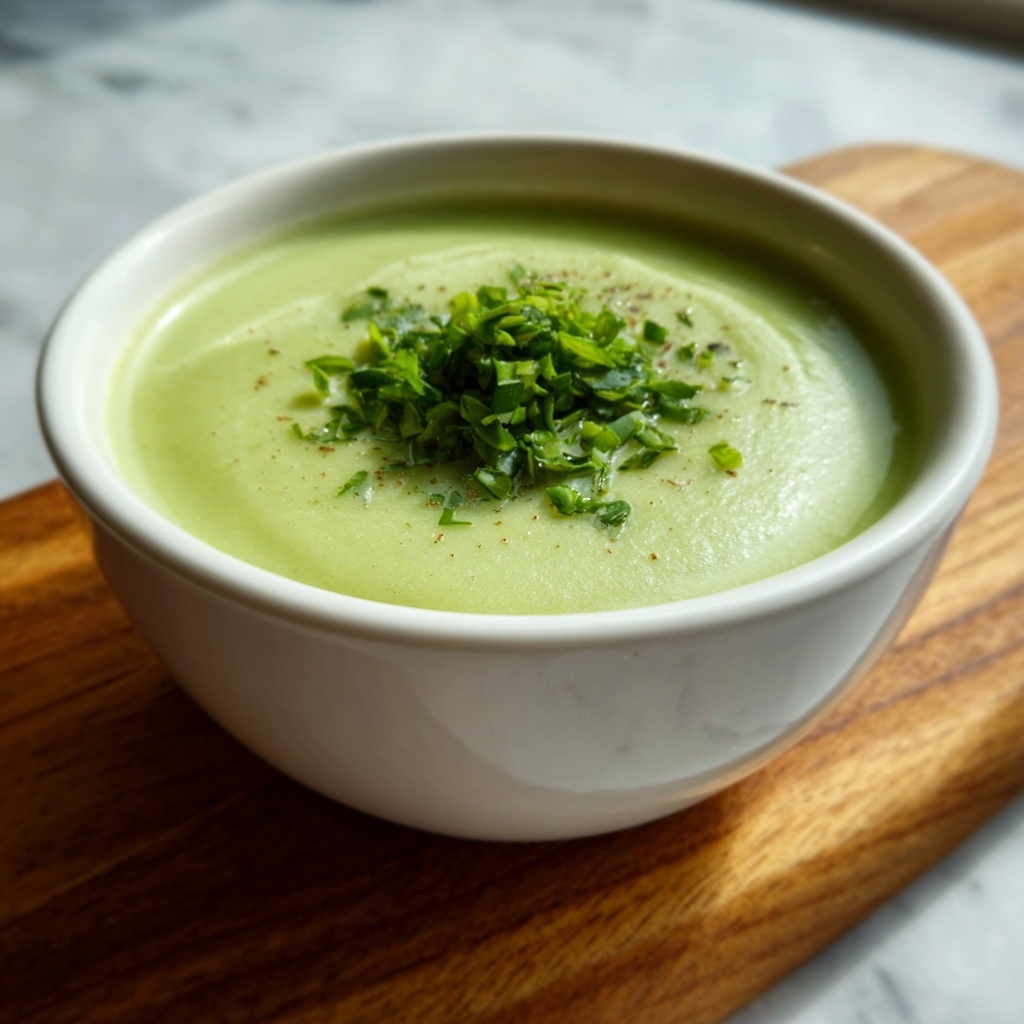 Vegan Asparagus Soup: Creamy and Delicious Recipe - Recipe Image