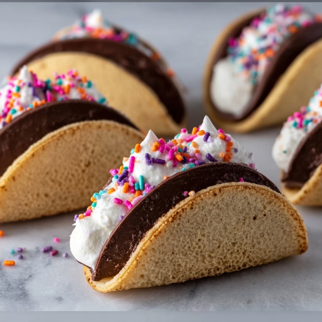 Mini Chocolate Tacos Recipe - Recipe Image