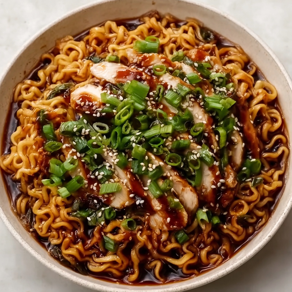 Easy Saucy Ramen Noodles Recipe - Recipe Image