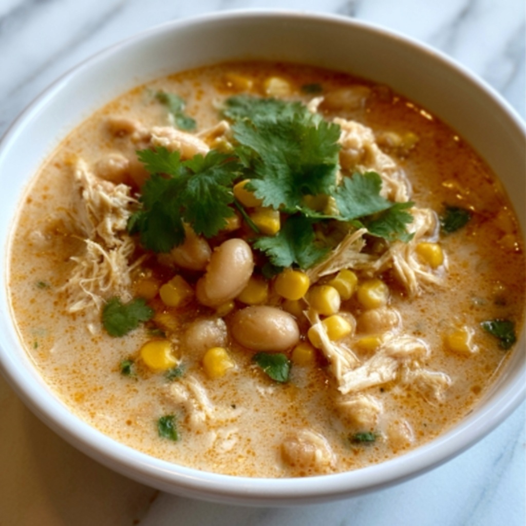 Instant Pot White Chicken Chili: 25-Min Comfort Food Bliss Recipe - Recipe Image