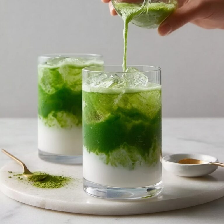 Iced Matcha Latte Recipe