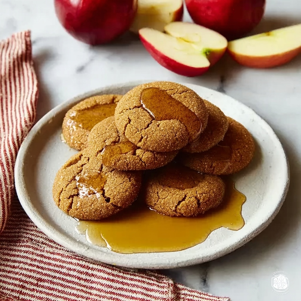Apple Cider Gingersnap Cookies Recipe - Recipe Image