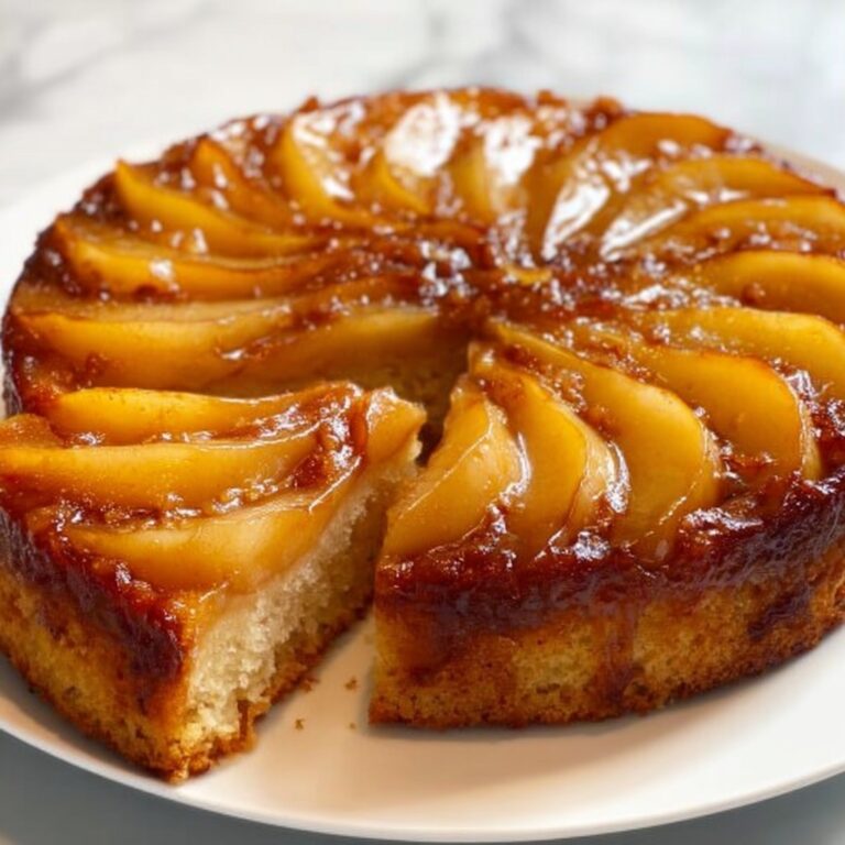 Pear Upside Down Cake Recipe
