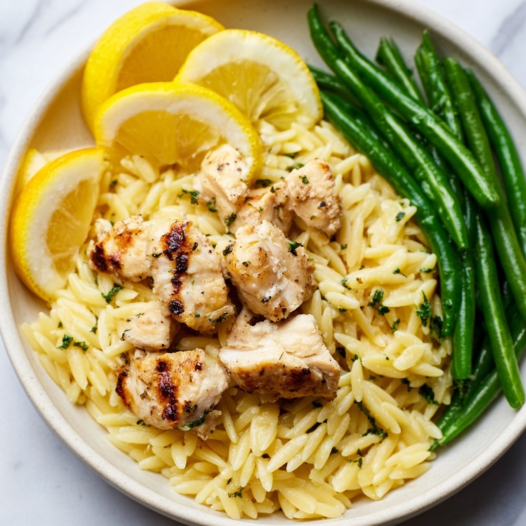 Lemon Chicken Orzo Recipe - Recipe Image