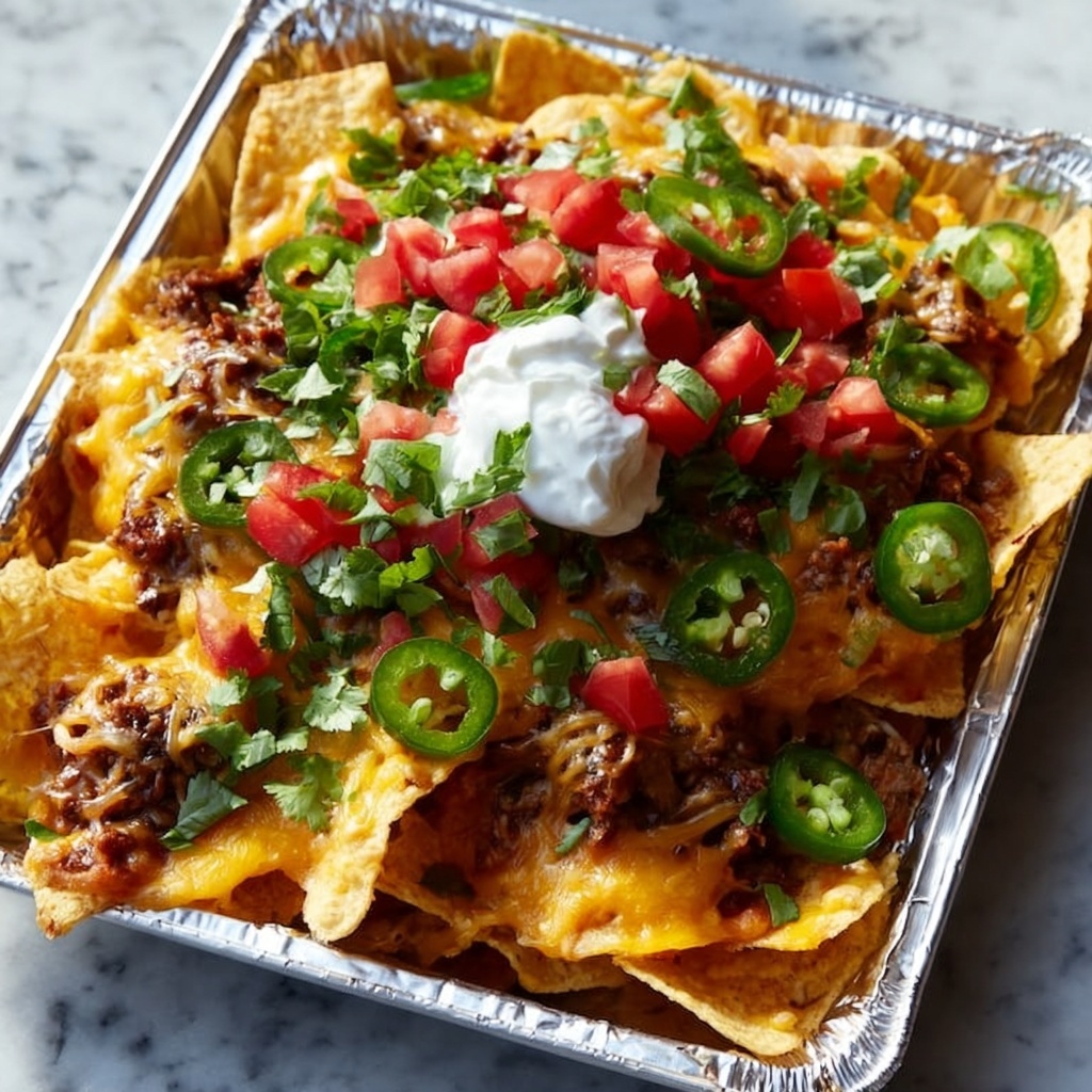 Foil Pack Baked Nachos Recipe: 5 Minutes to Comforting Joy Recipe - Recipe Image